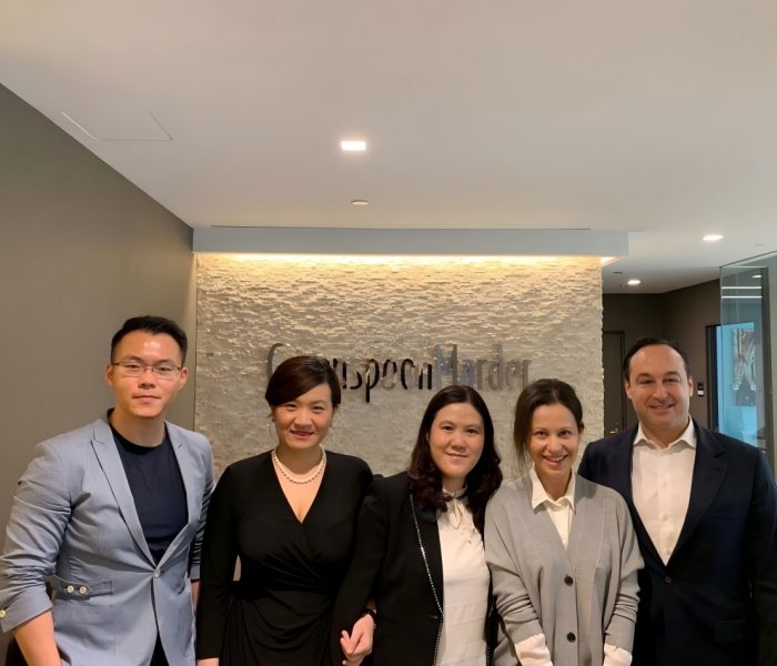 With partners at Greenspoon Marder — exchanging insights on blockchain regulation and evolving legal frameworks