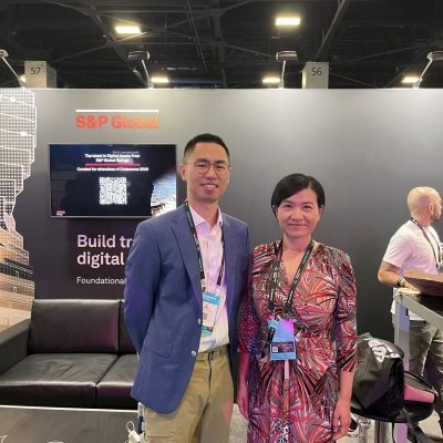 With a Standard & Poor's risk rating representative at Consensus 2026 -- discussing the future of ratings for new assets such as RWA